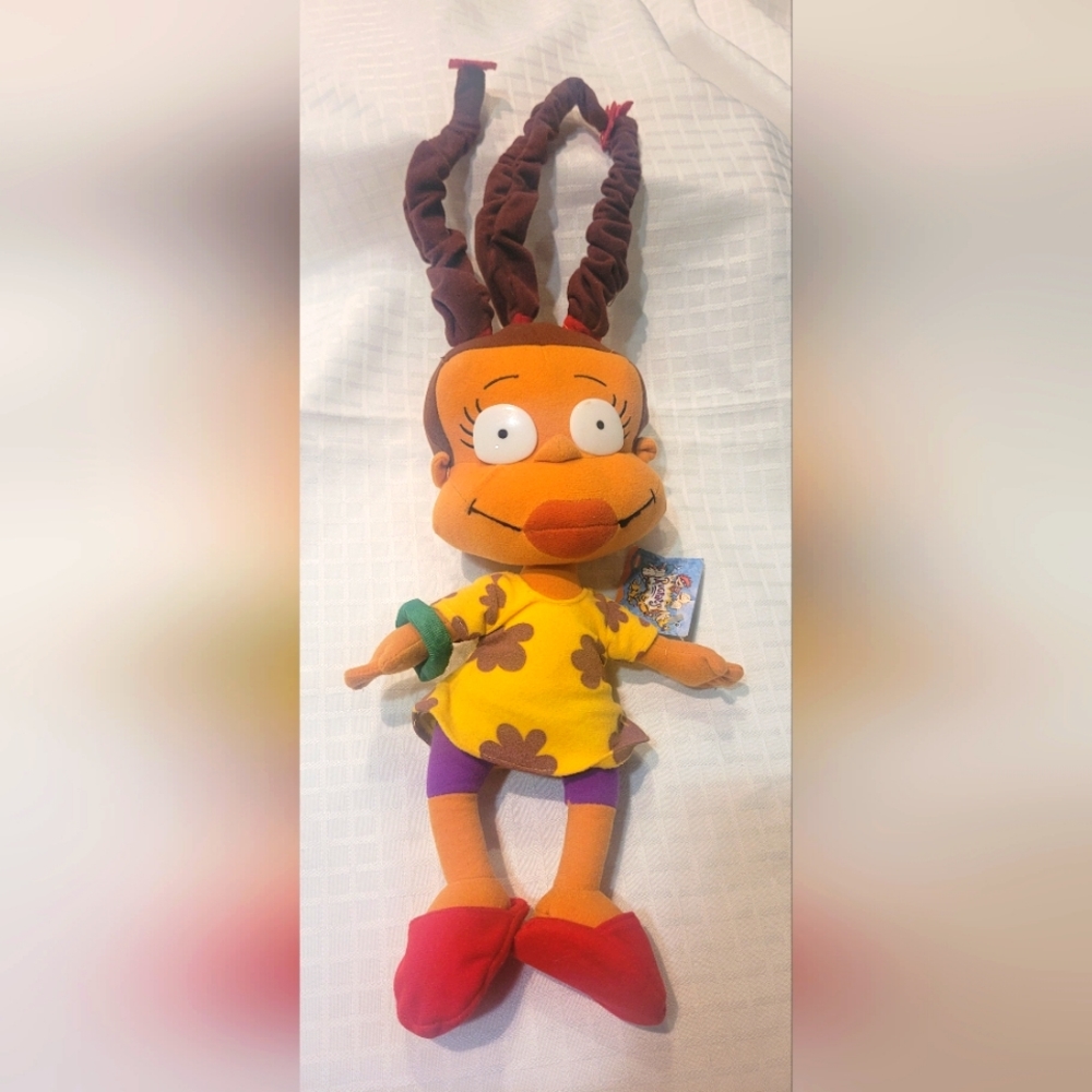 NWT Vintage 2001 Rugrats Susie Carmichael Plush Doll 12” by Nickelodeon